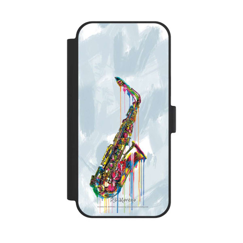 Apple iPhone 15 Plus NIVOflip Saxophone Art By P.D. Moreno
