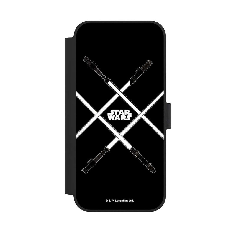 iPhone 15 Plus NIVOflip Sabres laser Noirs