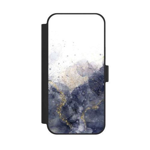 Apple iPhone 15 Plus NIVOflip Alcohol Ink Blue Glamour