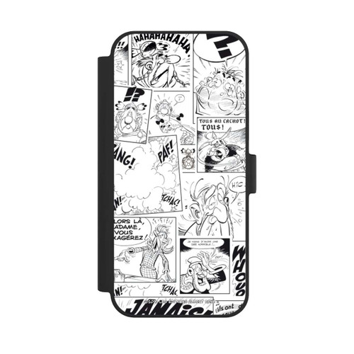 Apple iPhone 15 Plus NIVOflip BD Astérix Blanc &amp; Noir