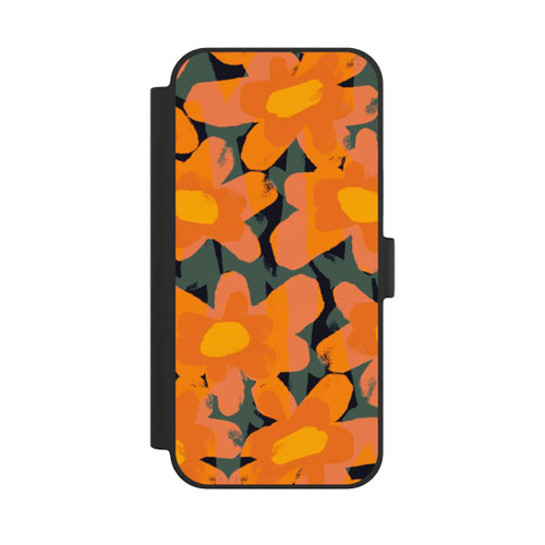 Apple iPhone 15 Plus NIVOflip Prairie Fleurie Orange
