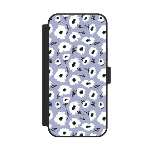 Apple iPhone 15 Plus NIVOflip Pattern Fleurs Lilas