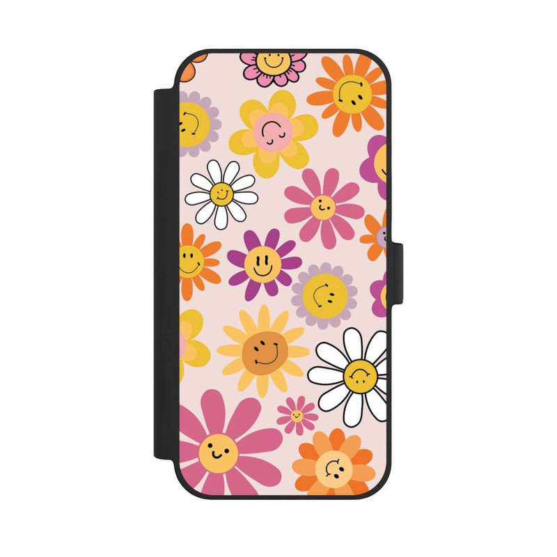 iPhone 15 Plus NIVOflip Smiles Pink Flowers