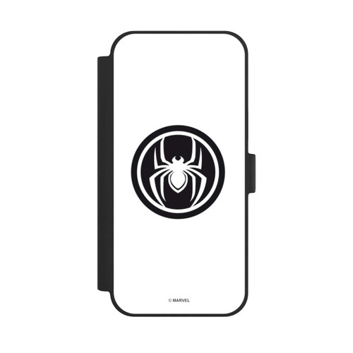 Apple iPhone 15 Plus NIVOflip Spider-Man Logo White
