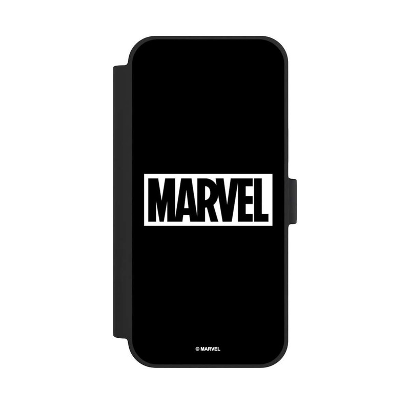 iPhone 15 Plus NIVOflip Marvel Logo Black