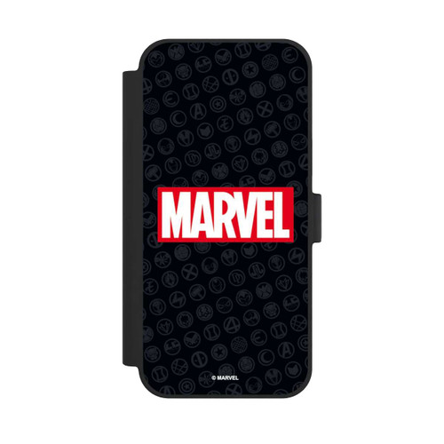 Apple iPhone 15 Plus NIVOflip Marvel Logo Black Red 