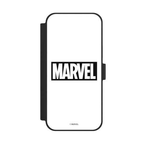 Apple iPhone 15 Plus NIVOflip Marvel Logo White