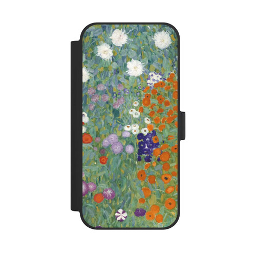 Apple iPhone 15 Plus NIVOflip Blühender Garten - Gustav Klimt