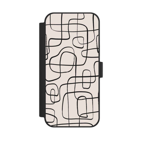 Apple iPhone 15 Plus NIVOflip Lignes Fines Pattern