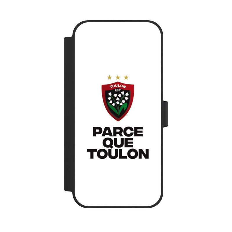iPhone 15 Plus NIVOflip Parce Que Toulon Blanc