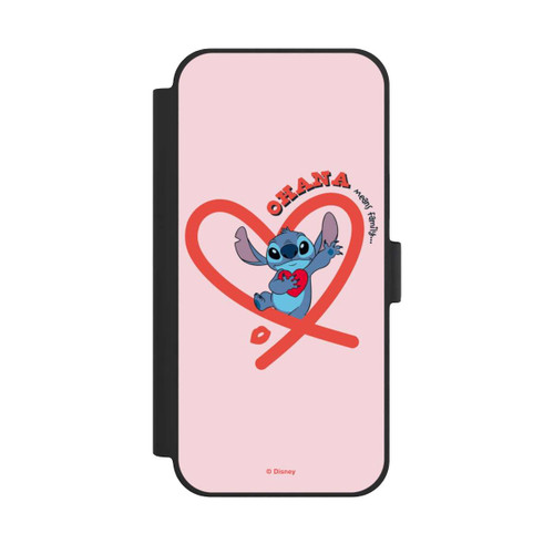 Apple iPhone 15 Plus NIVOflip Stitch Ohana Pink Heart