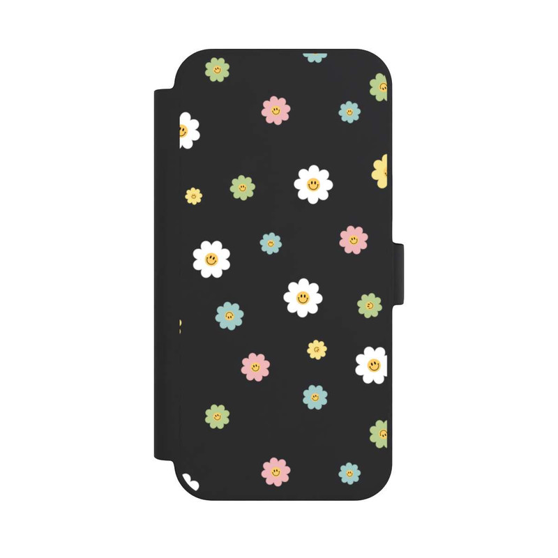 iPhone 15 Plus NIVOflip Flower Power Petit Transparent