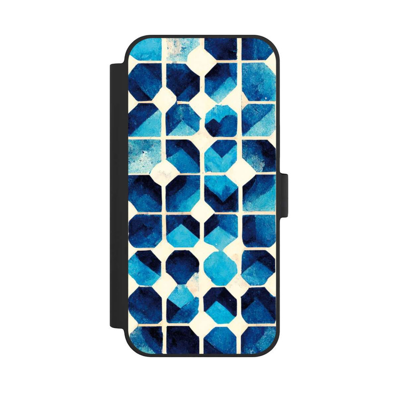 iPhone 15 Plus NIVOflip Motif bleu
