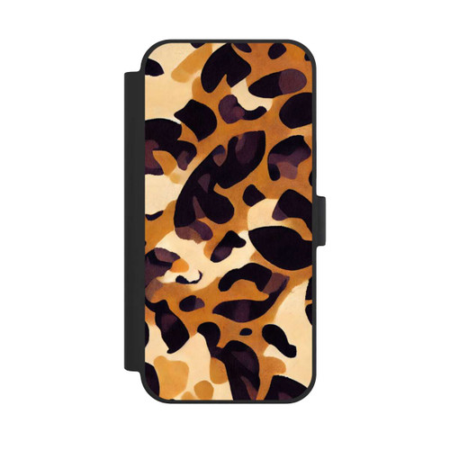 Apple iPhone 15 Plus NIVOflip motif lion marron clair