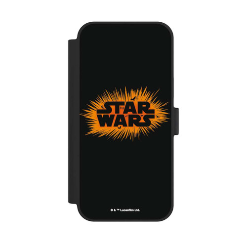 Apple iPhone 15 Plus NIVOflip Star Wars Logo Orange Halloween Explosion