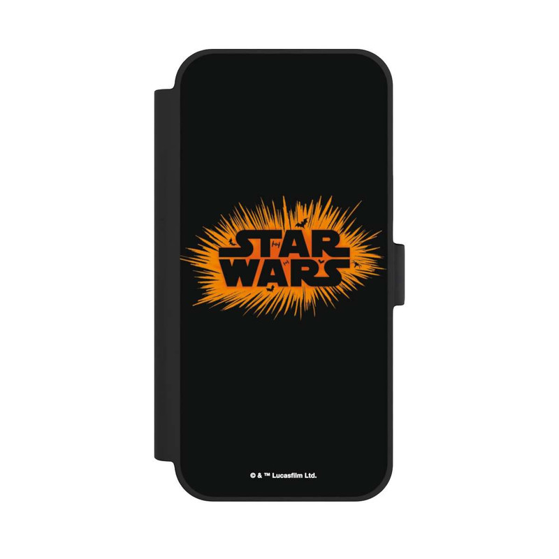 iPhone 15 Plus NIVOflip Star Wars Logo Orange Halloween Explosion