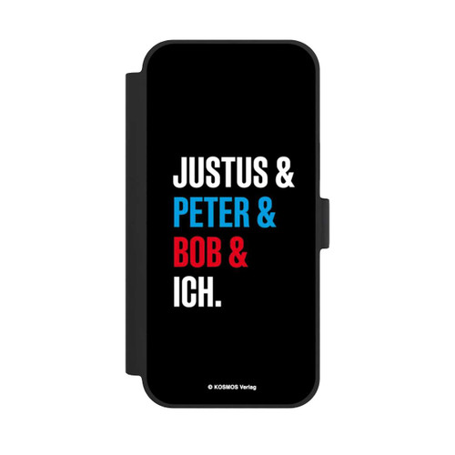 Apple iPhone 15 Plus NIVOflip Justus und Peter und Bob und Ich