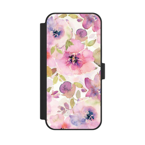 Apple iPhone 15 Plus NIVOflip Pink Flowers Wallpaper