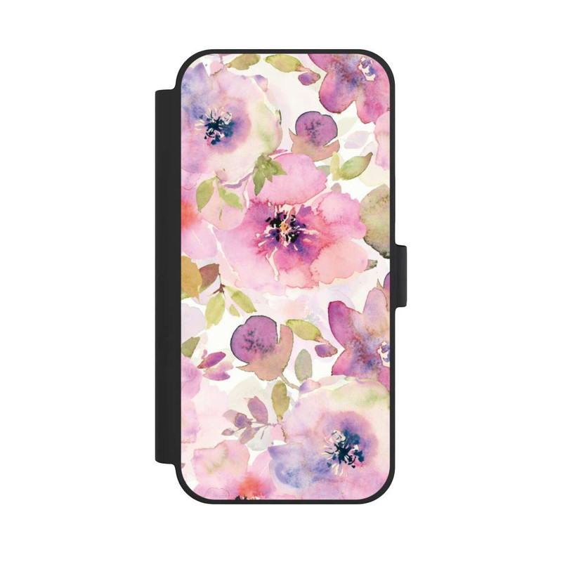 iPhone 15 Plus NIVOflip Pink Flowers Wallpaper