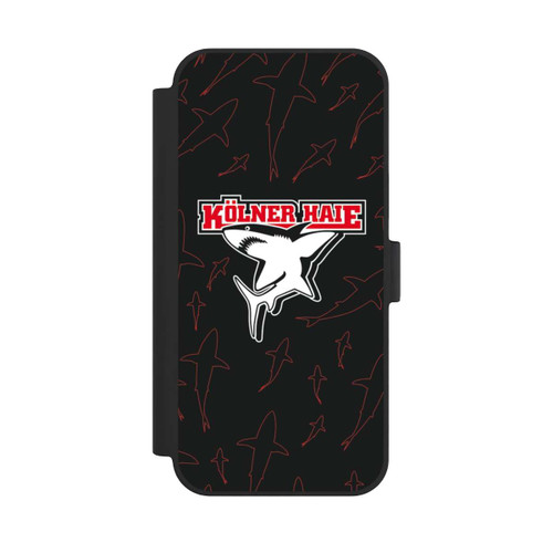 Apple iPhone 15 Plus NIVOflip Haie Muster Rot