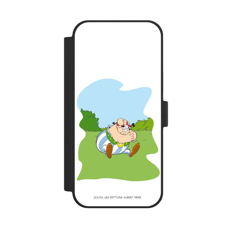 iPhone 15 Plus NIVOflip Obélix Idéfix Assis