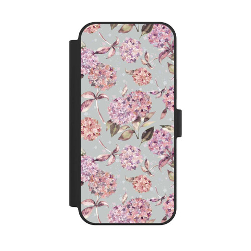 Apple iPhone 15 Plus NIVOflip Pastel Magic Hydrangea Floral Watercolor Pink