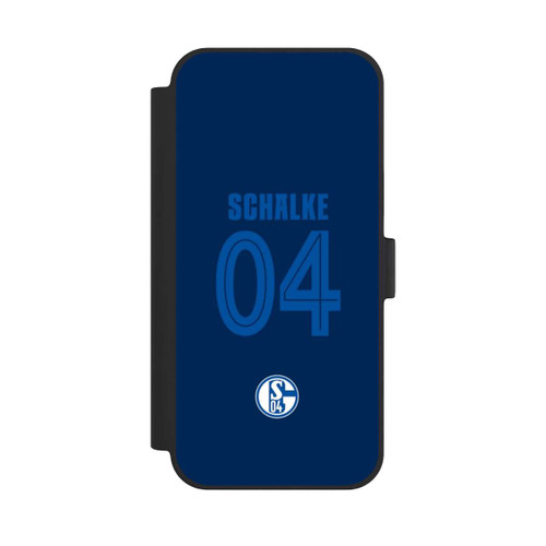 Apple iPhone 15 Plus NIVOflip Schalke 04 Dunkelblau