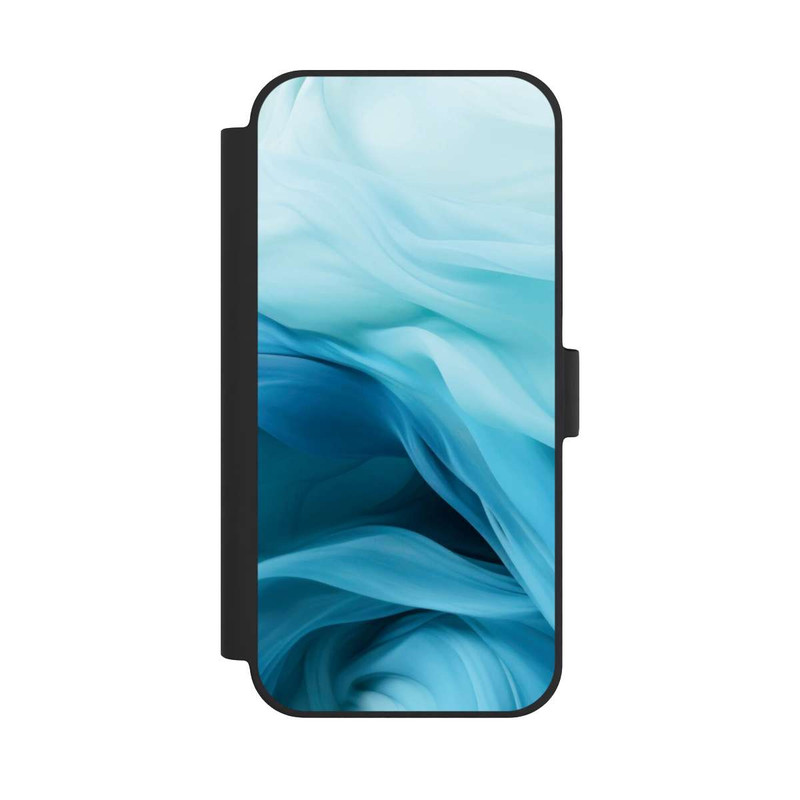 iPhone 15 Plus NIVOflip Smooth Blue Texture