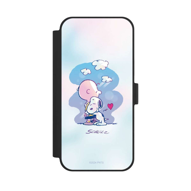 iPhone 15 Plus NIVOflip Snoopy und Charlie Brown