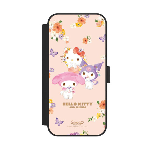 Apple iPhone 15 Plus NIVOflip Hello Kitty Frühlingsblumen