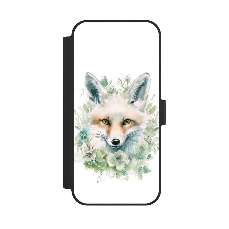 iPhone 15 Plus NIVOflip Fuchs blumig