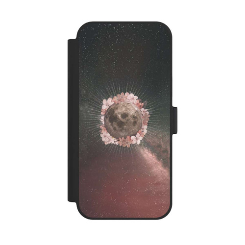 Apple iPhone 15 Plus NIVOflip Lumière de lune florale
