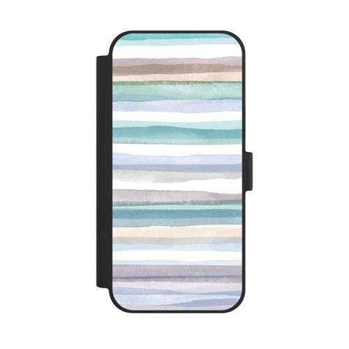 Apple iPhone 15 Plus NIVOflip Pastel Stripes Blue