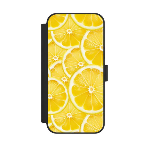 Apple iPhone 15 Plus NIVOflip Zitrone Muster