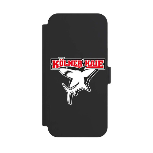 Apple iPhone 15 Plus NIVOflip Kölner Haie Logo Transparent