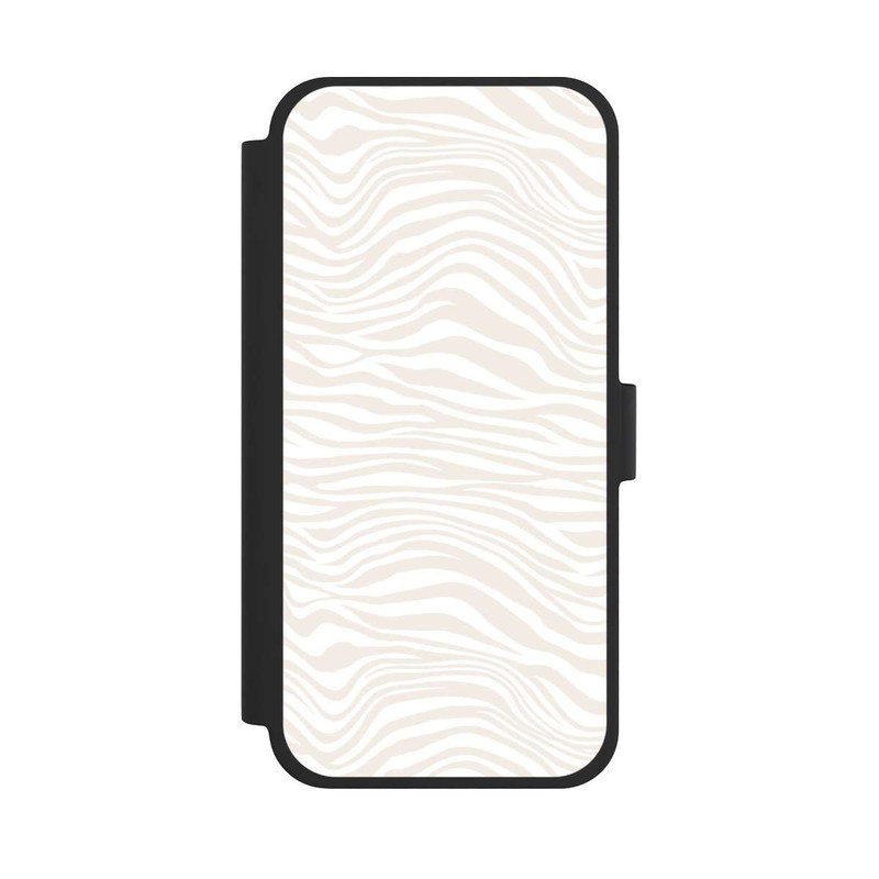 iPhone 15 Plus NIVOflip Motif Zèbre Marron