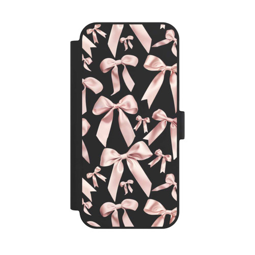 Apple iPhone 15 Plus NIVOflip Rosa Satinschleifen