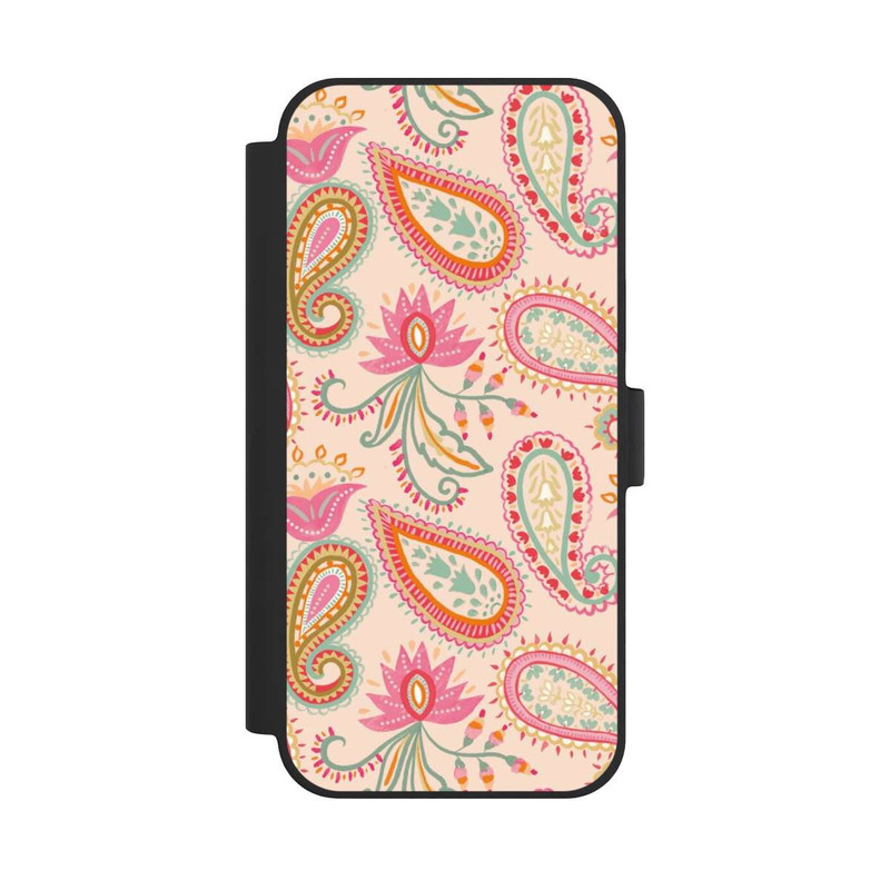 iPhone 15 Plus NIVOflip Colorful Paisley Charm