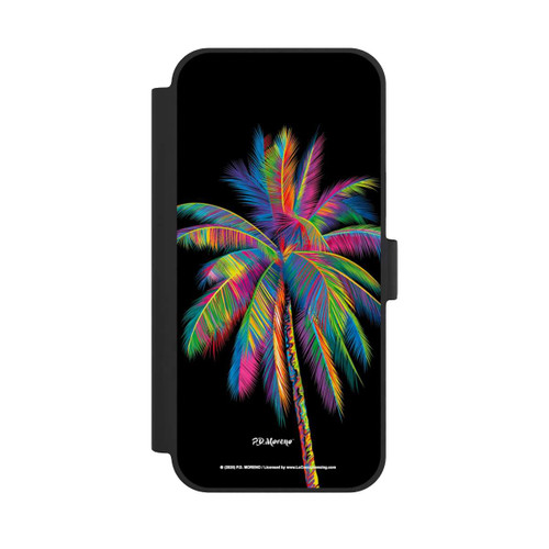 Apple iPhone 15 Plus NIVOflip Regenbogen Palme