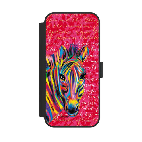 Apple iPhone 15 Plus NIVOflip Zebra bunt