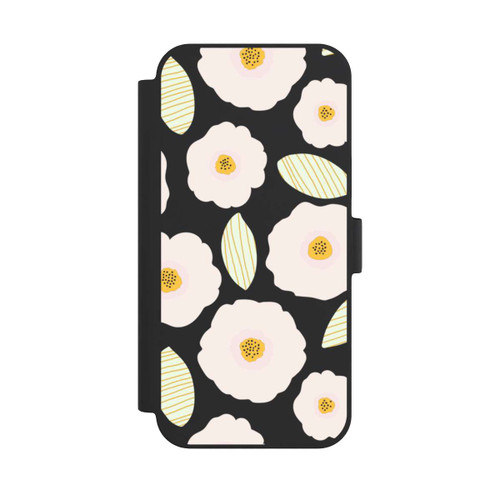 Apple iPhone 15 Plus NIVOflip Simple Pastell Flowers Light Transparent