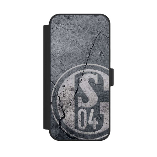 Apple iPhone 15 Plus NIVOflip Schalke 04 Beton Look