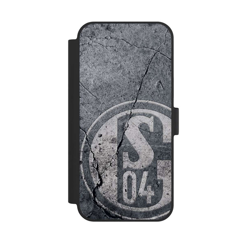 iPhone 15 Plus NIVOflip Schalke 04 Beton Look