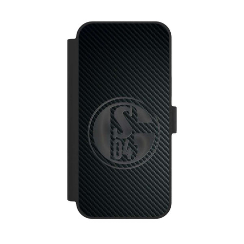 Apple iPhone 15 Plus NIVOflip Schalke 04 Carbon Look
