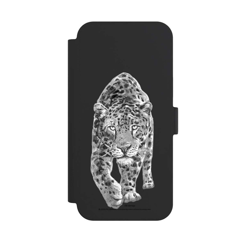 iPhone 15 Plus NIVOflip Leopard transparent