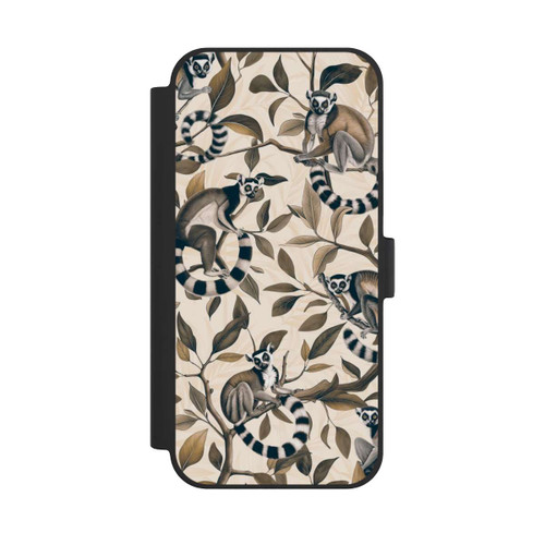 Apple iPhone 15 Plus NIVOflip Lush Tropical Lemur Paradise with AI