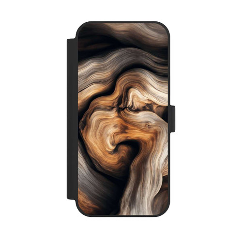 Apple iPhone 15 Plus NIVOflip Rustic Wood with AI
