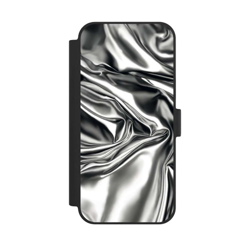 Apple iPhone 15 Plus NIVOflip Shiny Chrome Silver with AI