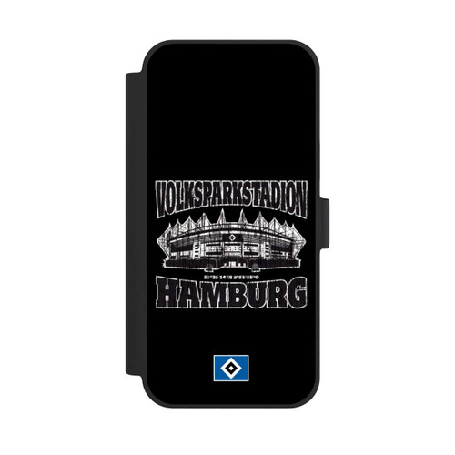 Apple iPhone 15 Plus NIVOflip HSV Volksparkstadion Schwarz