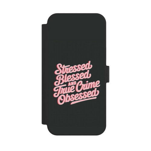 Apple iPhone 15 Plus NIVOflip Stressed Blessed and True Crime Obsessed